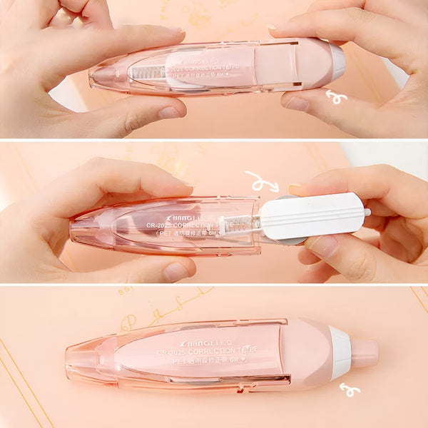 Retractable Pen Style Correction Tape