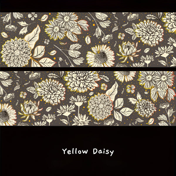 Pencilled Flowers Washi Tapes