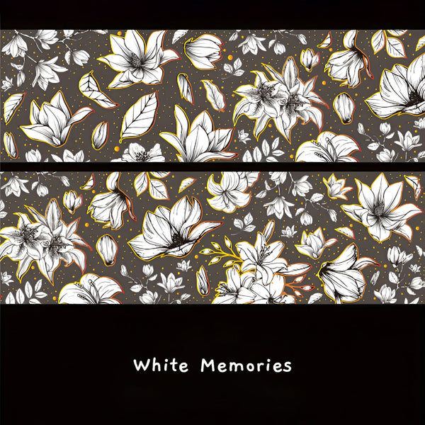 Pencilled Flowers Washi Tapes