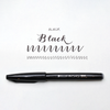 Pentel Fude Touch Brush Sign Pen - Black