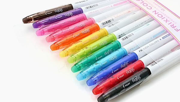 Pilot Frixion Colors Erasable Marker - 12 Color Set