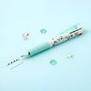 Pilot Frixion Peanuts Snoopy 3-in-1 Multicolor Ballpoint Pen - Limited Vintage Series - Mint & Beige