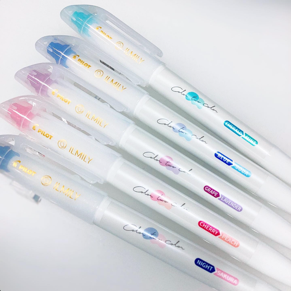 Pilot ILMILY Color Two Color Erasable Pens