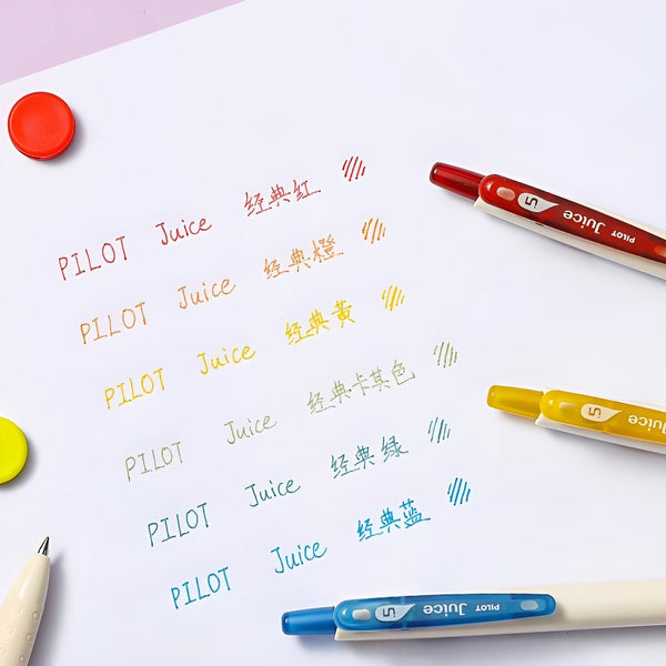 Pilot Juice 10th Anniversary Color Gel Pens - Classic Colors
