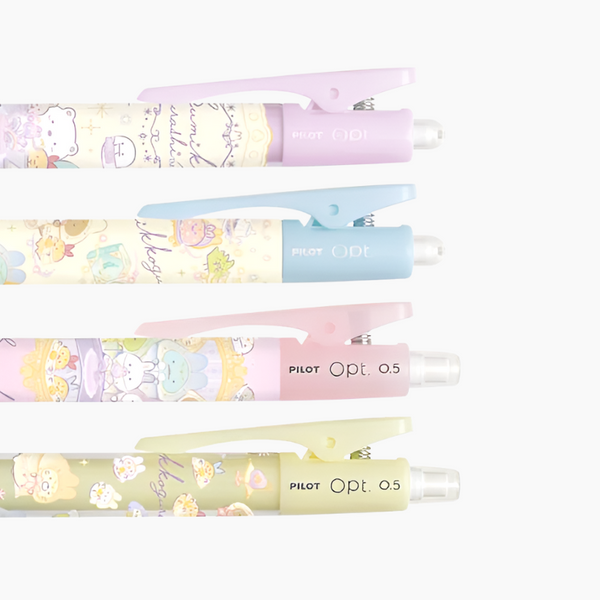 Pilot OPT Sumikko Gurashi Mechanical Pencil and Pen - Limited Spring Edition