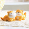 Playful Mini Tiger Figures - Set of 2