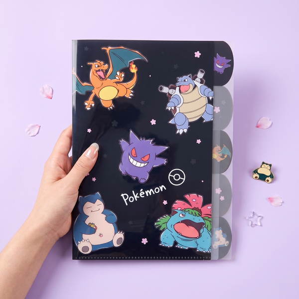 Pokemon A4 Folder With Dividers - Limited Edition - Midnight Sakura