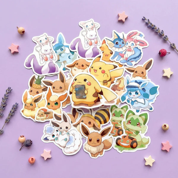 Pokémon Chibi Stickers