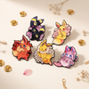Pokémon Eeveelution Floral Enamel Pin – Floral Series