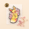 Pokémon Eeveelution Floral Enamel Pin – Floral Series