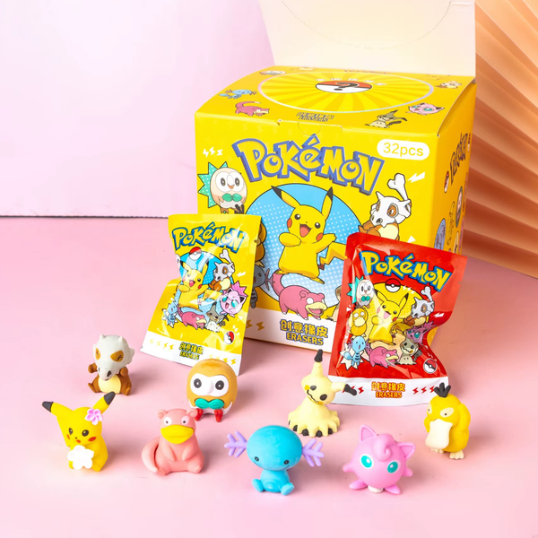 Pokémon Figure Eraser - Surprise Pack - Limited Candy Quest Collection