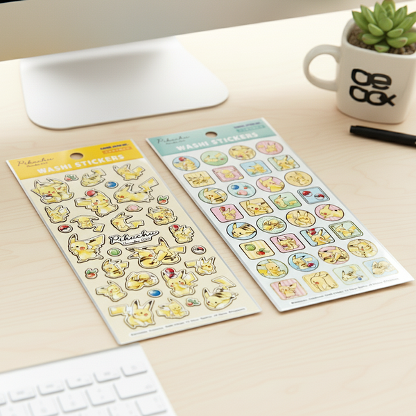 Pokemon Pikachu Number 025 Stickers