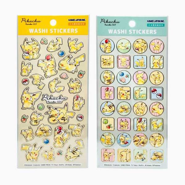 Pokemon Pikachu Number 025 Stickers