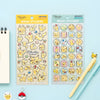 Pokemon Pikachu Number 025 Stickers