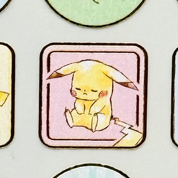 Pokemon Pikachu Number 025 Stickers