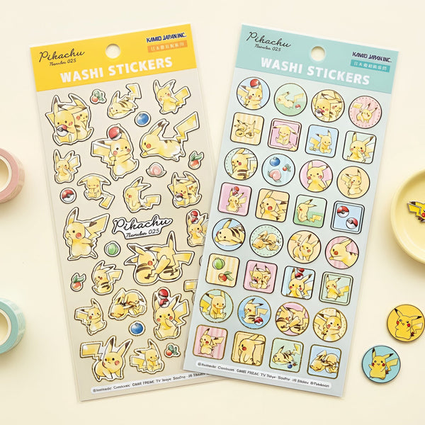 Pokemon Pikachu Number 025 Stickers