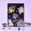 Pokémon Sakura Bloom Memo Pad - Limited Edition - Midnight Sakura