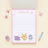 Pokémon Sakura Bloom Memo Pad - Limited Edition - Petal Scatter