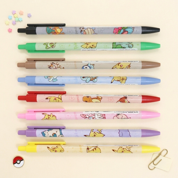 Pokémon Slim Click Gel Pen – 0.38mm