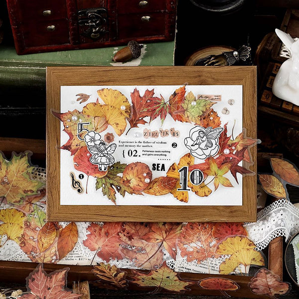 Pressed Botanical Ephemera Stickers