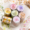 Pressed Flower Clear Masking Tape - Extra Large