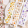 Pressed Flower Clear Masking Tape - Extra Large