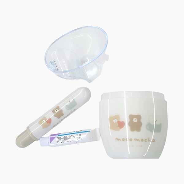 Q-Lia Moko Mocha Toothbrush Set