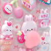 Q-Lia Mochi Mochi Puffy Stickers - Squishy Edition