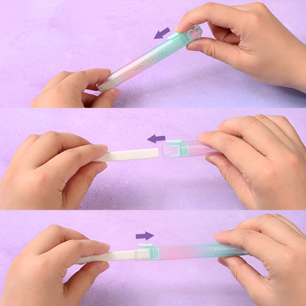 Rainbow Cat Paw Retractable Eraser