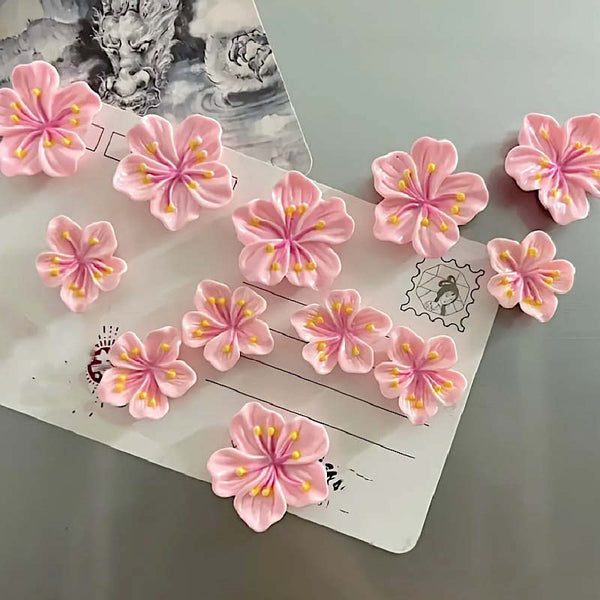 Sakura Bloom Magnets - Set of 12