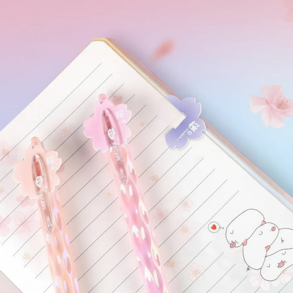 Sakura Swirl Click Pens