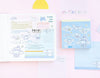 Sanrio 3 Design Memo Pad + Sticker Sheet