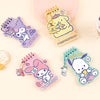 Sanrio Character Holo Memo Pad with Sanrio Pendant