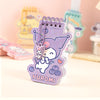 Sanrio Character Holo Memo Pad with Sanrio Pendant