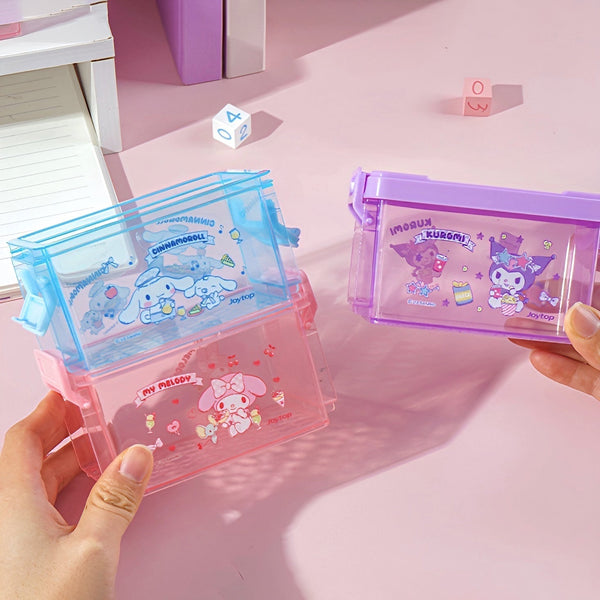 Stackable Sanrio Storage Boxes - Set of 3