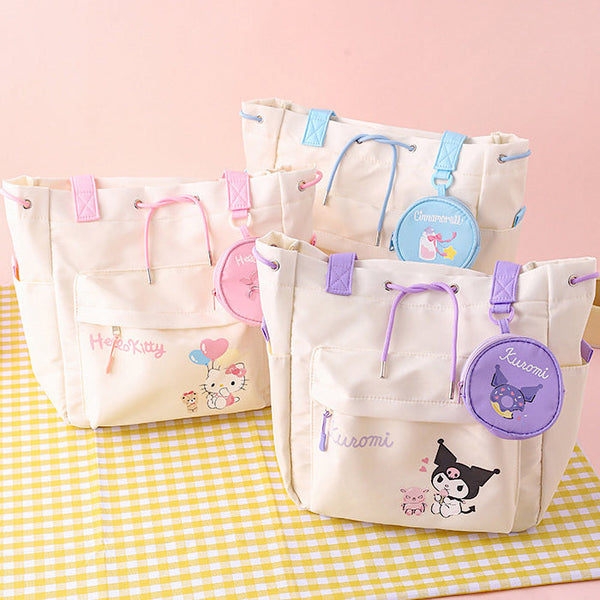 Sanrio Character Tote Bag with Mini Pouch - Limited Edition