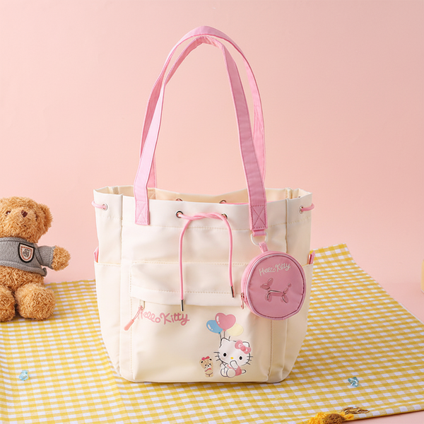 Sanrio Character Tote Bag with Mini Pouch - Limited Edition