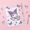 Sanrio Characters A4 Folder With Dividers - Kuromi