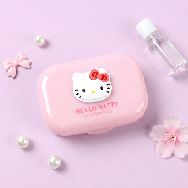 Sanrio Characters Contact Lens Case With Mirror