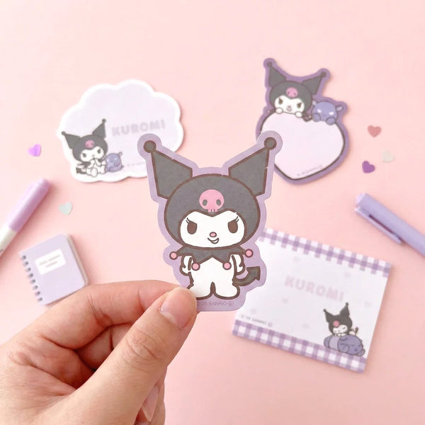 Sanrio Characters Write-On Stickers - Kuromi