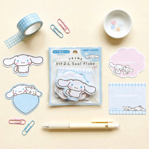 Sanrio Characters Write-On Stickers - Cinnamoroll