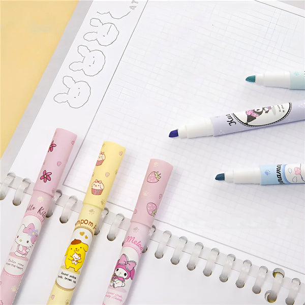 Sanrio Characters Highlighters - Set of 6