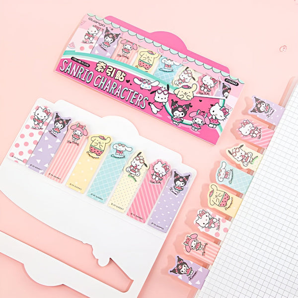 Sanrio Characters Index Sticky Notes - Ice Cream Truck