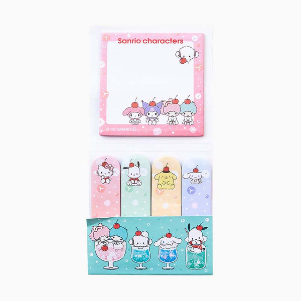 Sanrio Characters Large Sticky Notes Set - Sweet Life