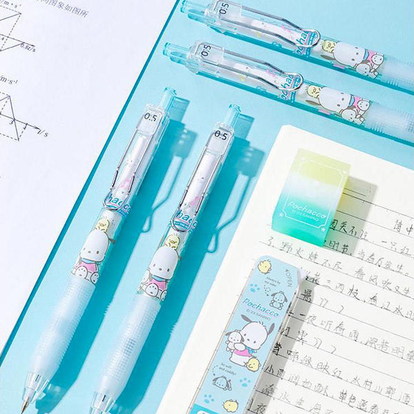 Sanrio Characters Mechanical Pencil Set - Pencil + Refills + Eraser