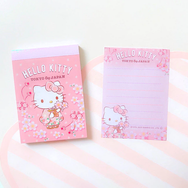 Sanrio Characters Memo Pad - Sakura Hana
