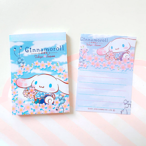 Sanrio Characters Memo Pad - Sakura Hana