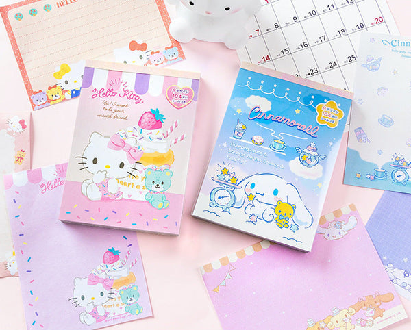 Sanrio Characters Memo Pads - Large