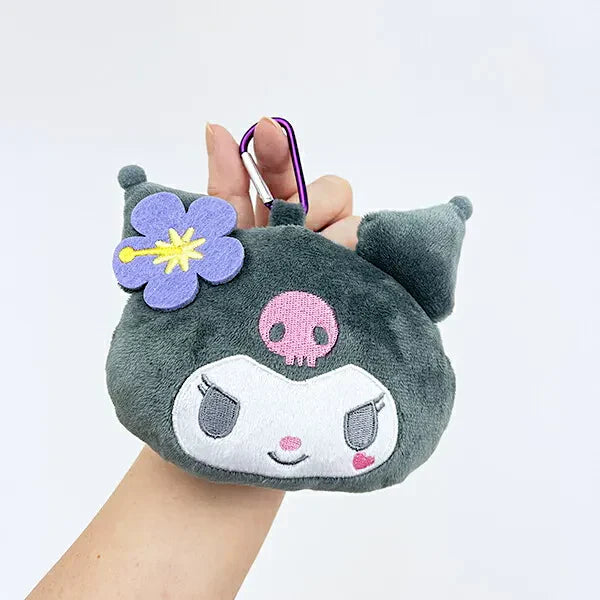 Sanrio Characters Mini Plush Clip-On Pouch