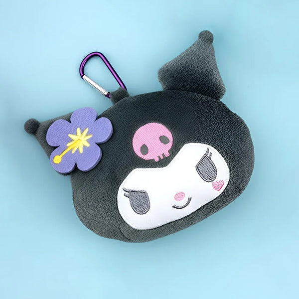 Sanrio Characters Mini Plush Clip-On Pouch